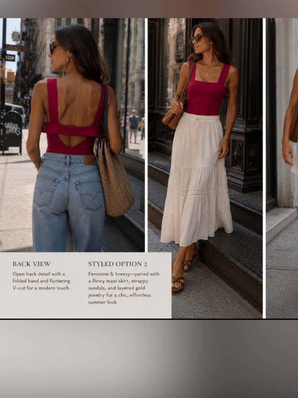 Free People bodysuit ; many ways to ware - Picture 2 of 5